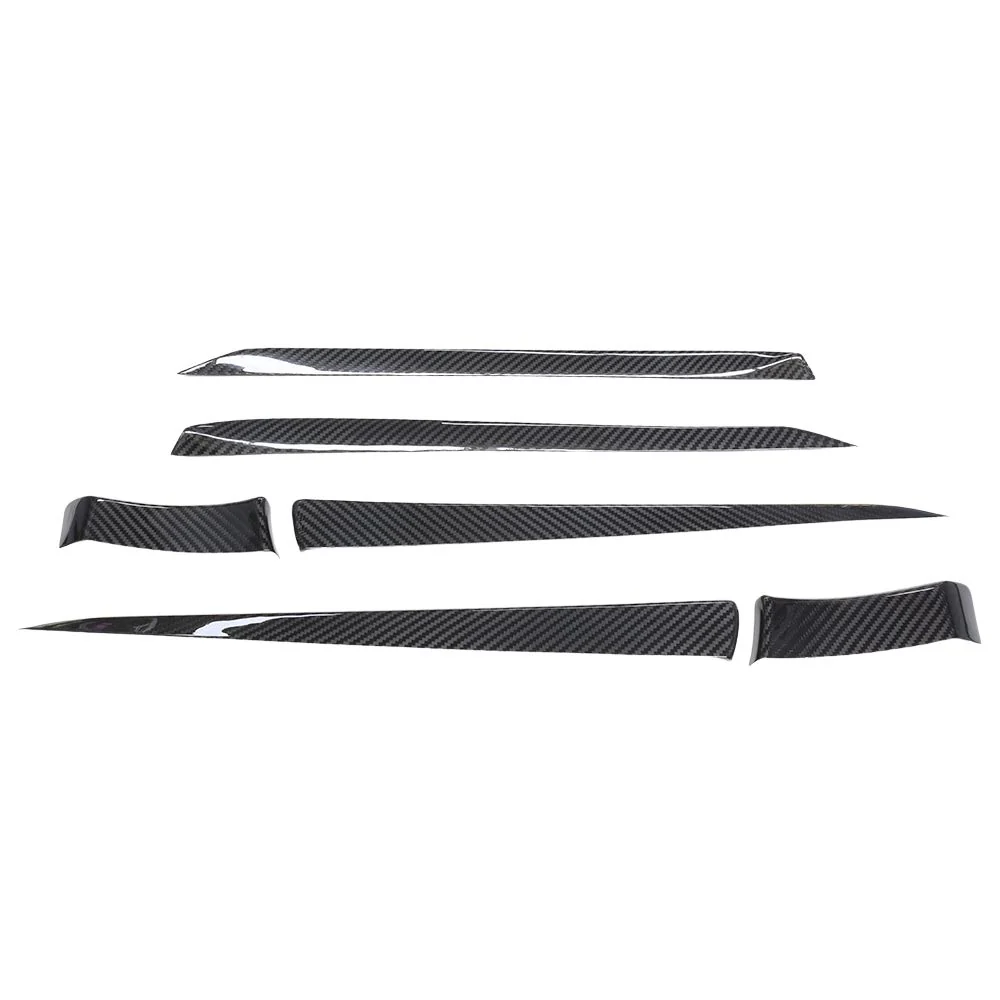 TESLA MODEL S 2021+ FACELIFT CARBON FIBRE DOOR TRIM ADD ON