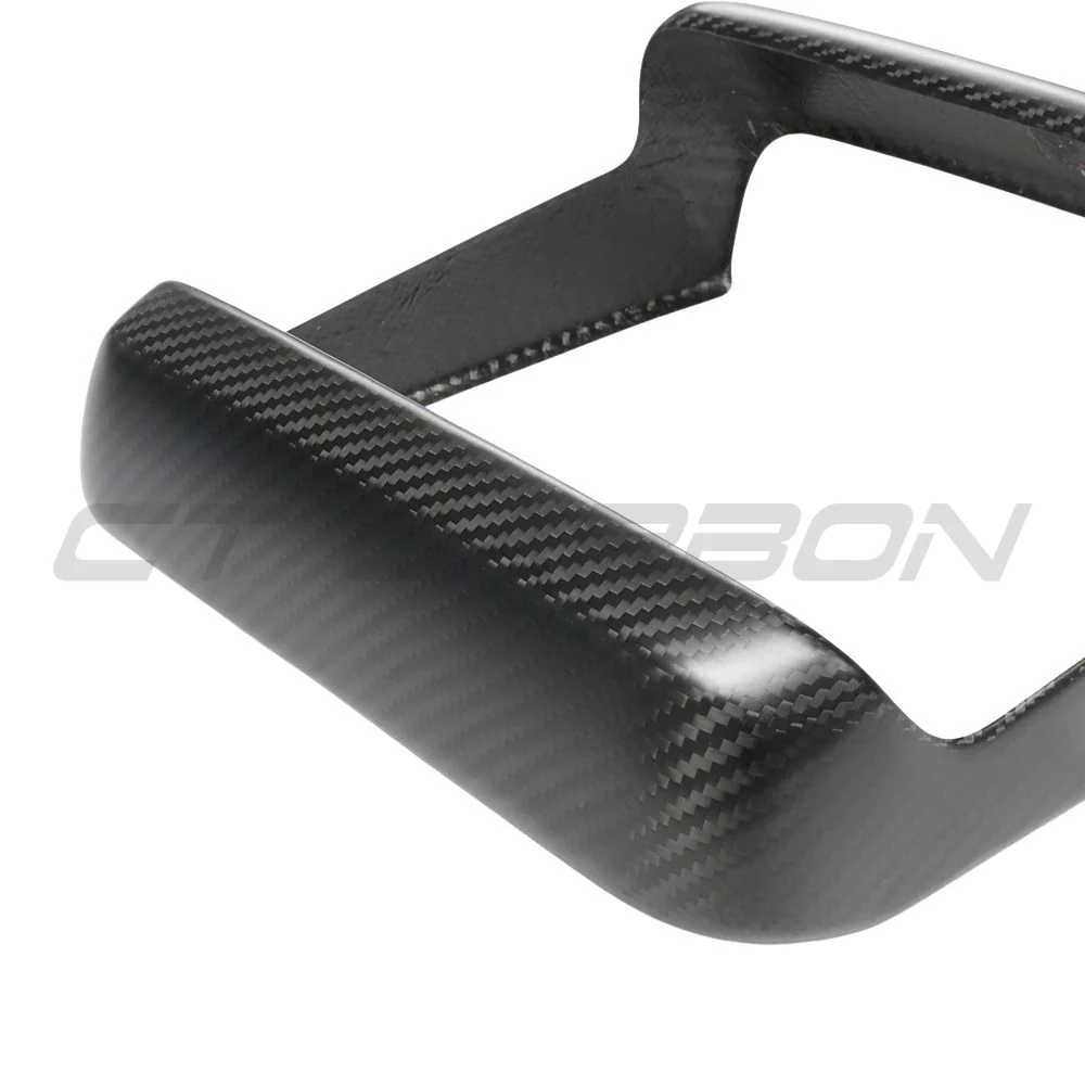 TESLA MODEL S 2021+ MATTE CARBON FIBRE REAR SCREEN ADD ON - Image 5