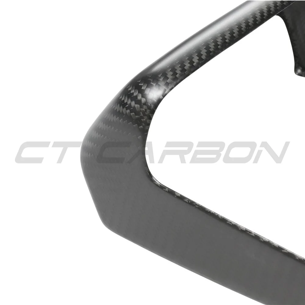 TESLA MODEL S 2021+ MATTE CARBON FIBRE REAR SCREEN ADD ON - Image 6