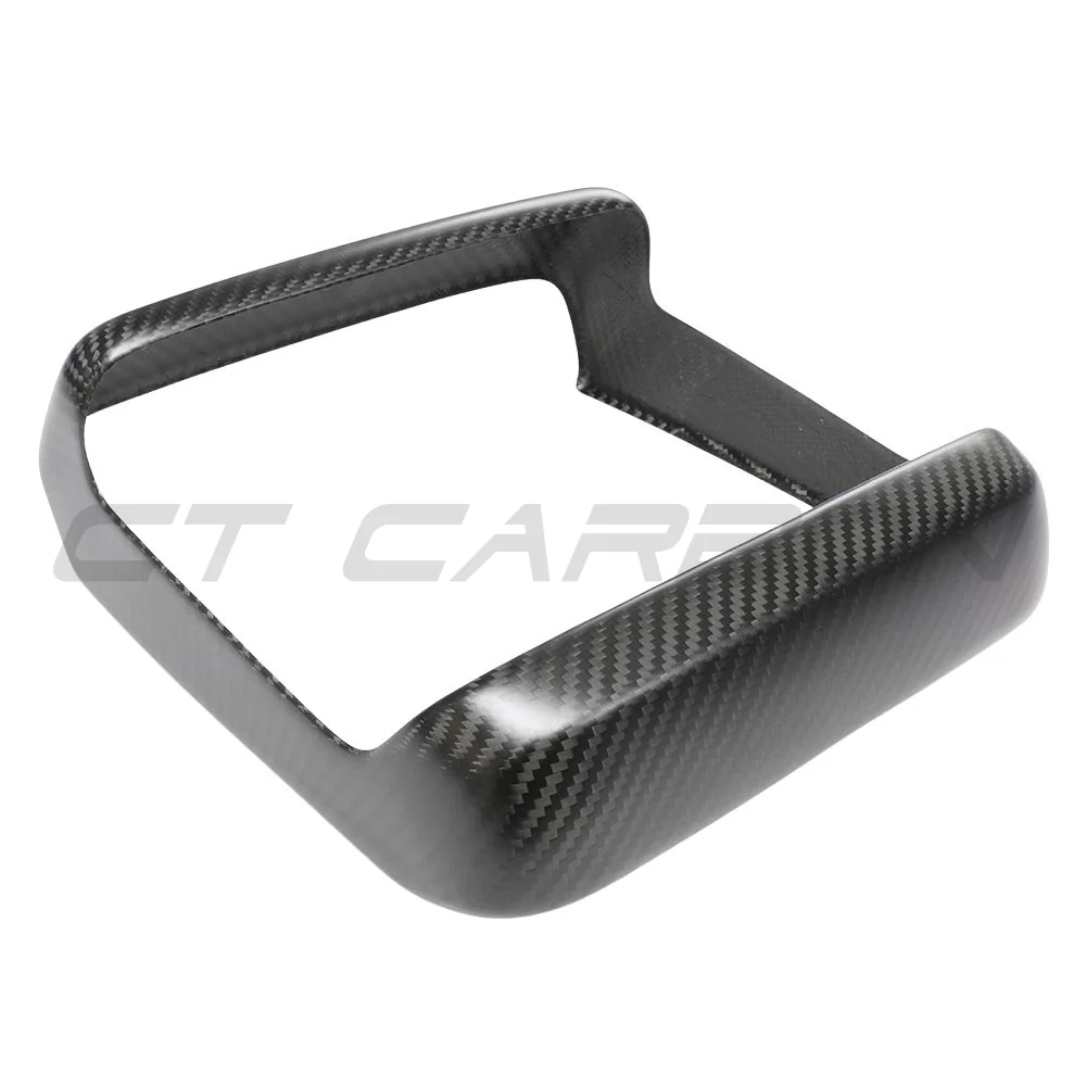 TESLA MODEL S 2021+ MATTE CARBON FIBRE REAR SCREEN ADD ON - Image 9
