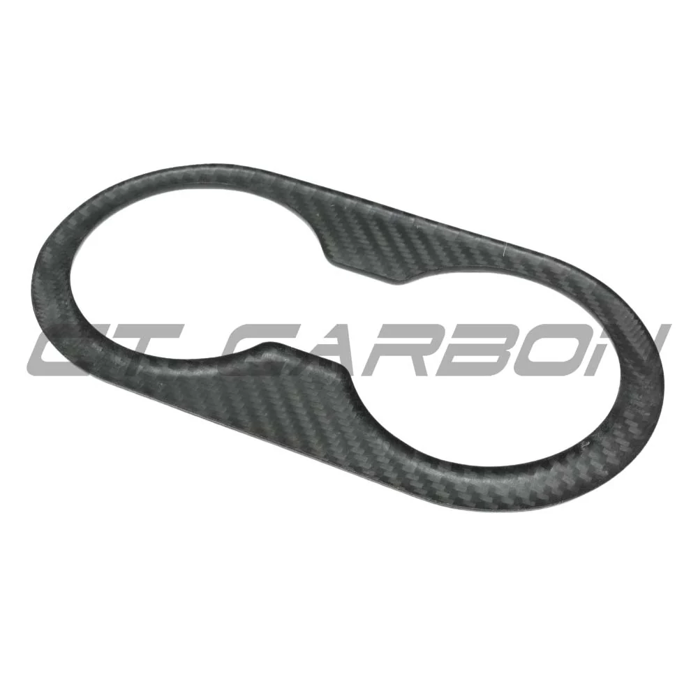 TESLA MODEL Y 2025+ FACELIFT CARBON FIBRE CUP HOLDER COVER - Image 3