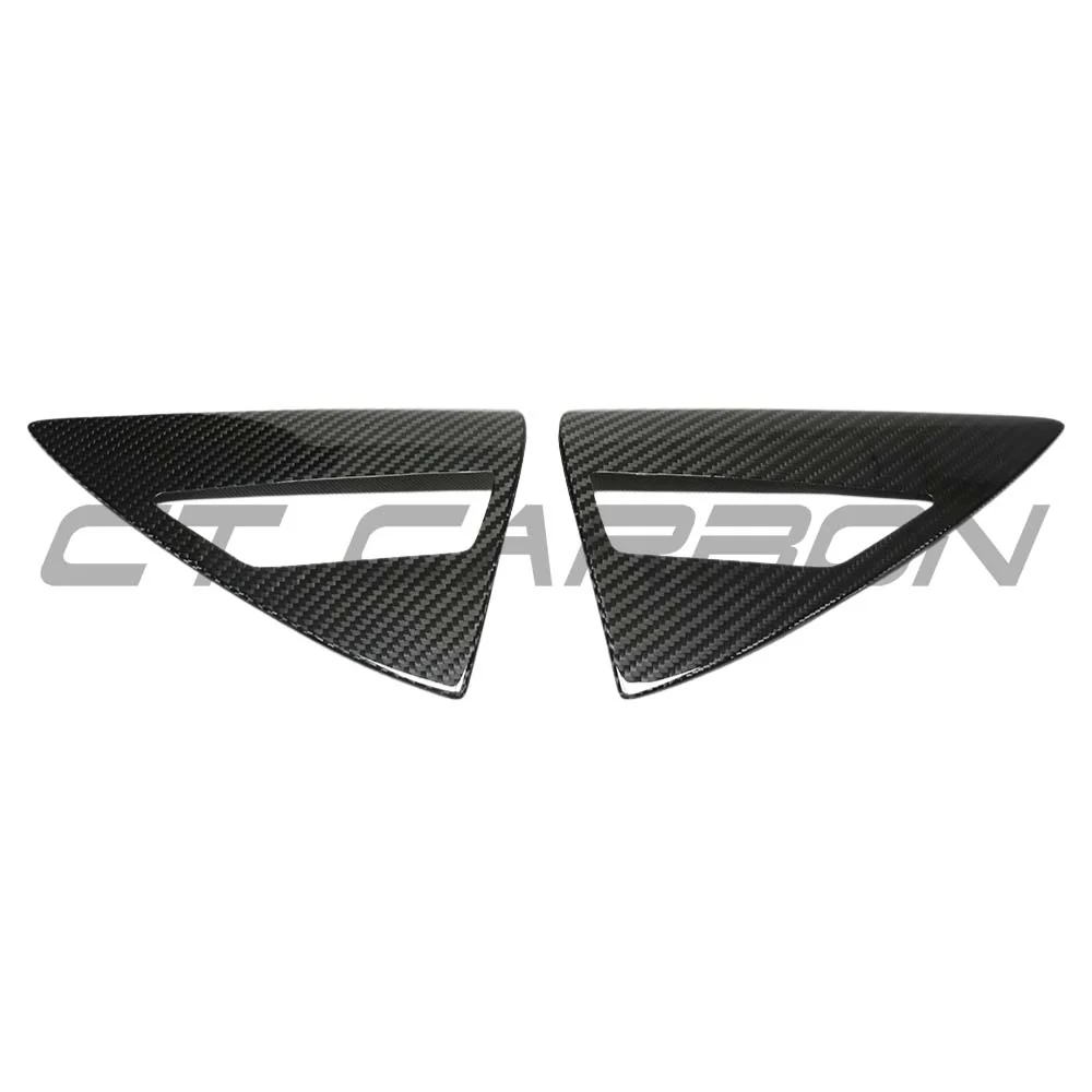 TESLA MODEL Y 2025+ FACELIFT DRY CARBON FIBRE CHARGING LAMP COVER - V1 - Image 2