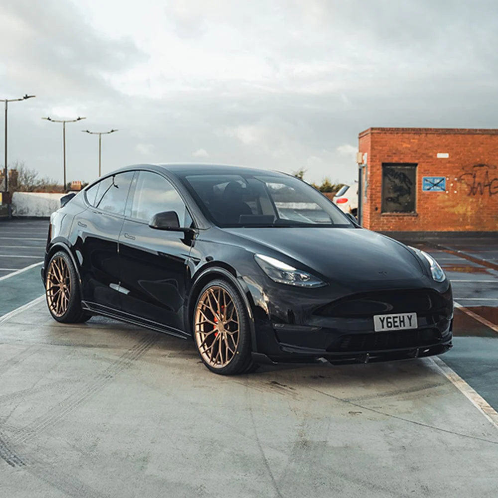TESLA MODEL Y MK1 2020-2025 CARBON FIBRE FULL KIT - V4 - Image 2