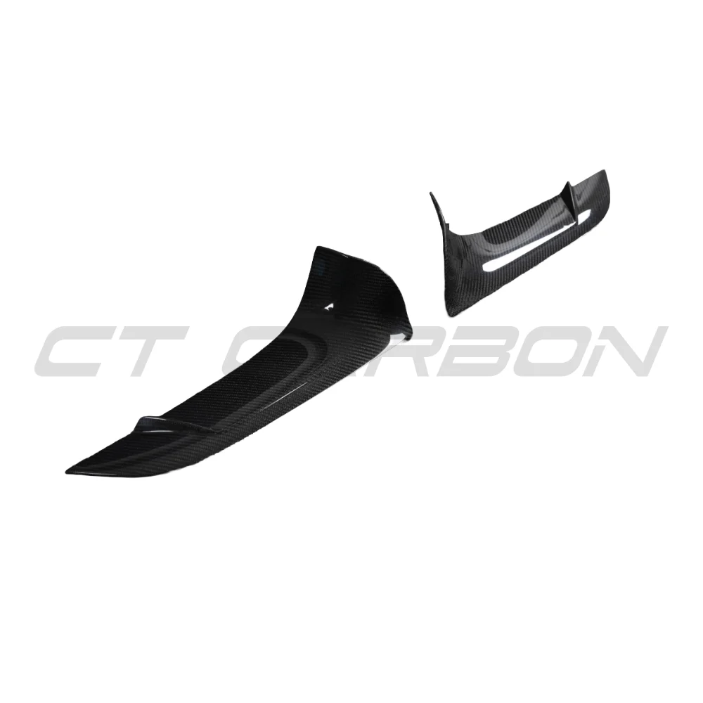 TOYOTA SUPRA 2019+ A90 CARBON FIBRE FRONT BUMPER VENT TRIM - V2 - Image 4