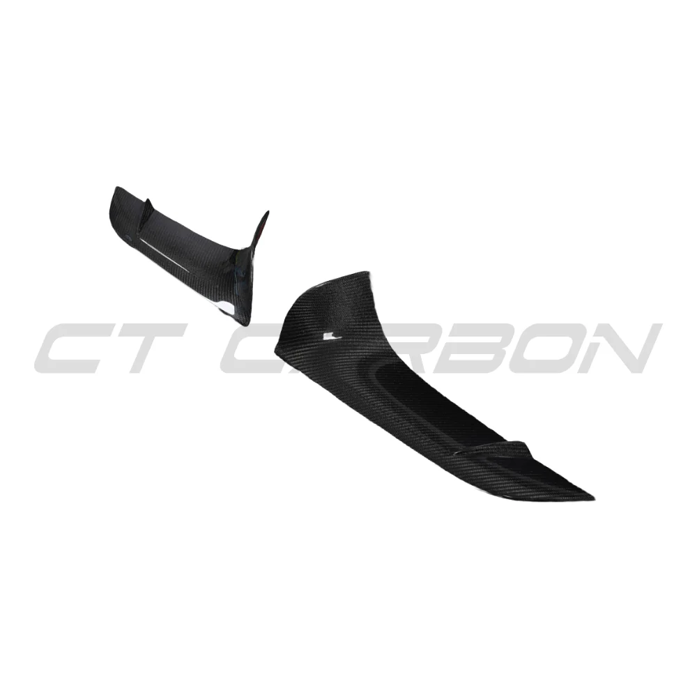 TOYOTA SUPRA 2019+ A90 CARBON FIBRE FRONT BUMPER VENT TRIM - V2 - Image 9