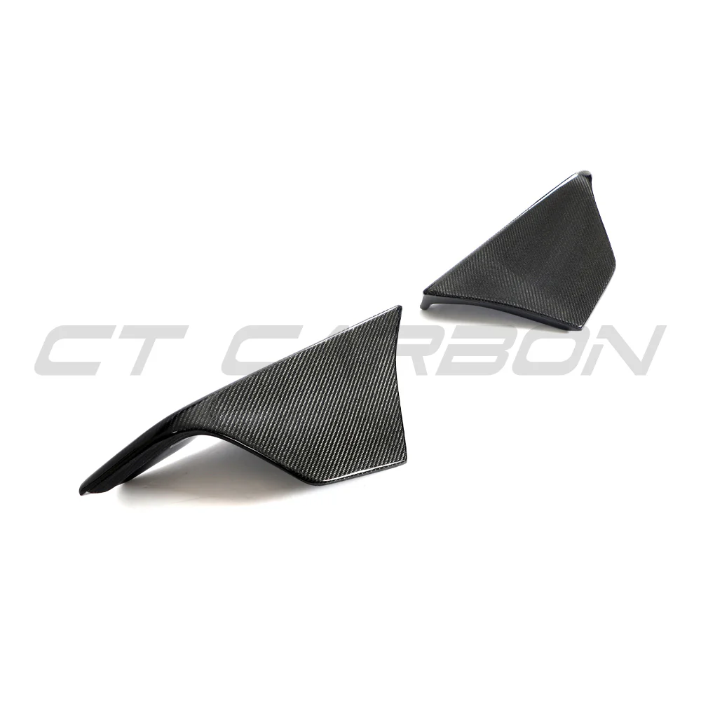 TOYOTA SUPRA 2019+ A90 CARBON FIBRE FRONT BUMPER CORNERS - Image 7