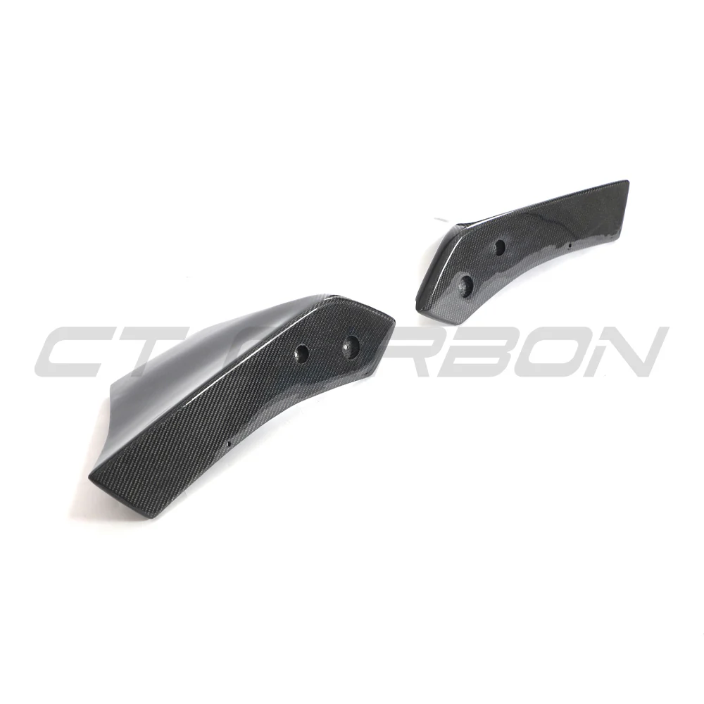TOYOTA SUPRA 2019+ A90 CARBON FIBRE FRONT BUMPER CORNERS - Image 9