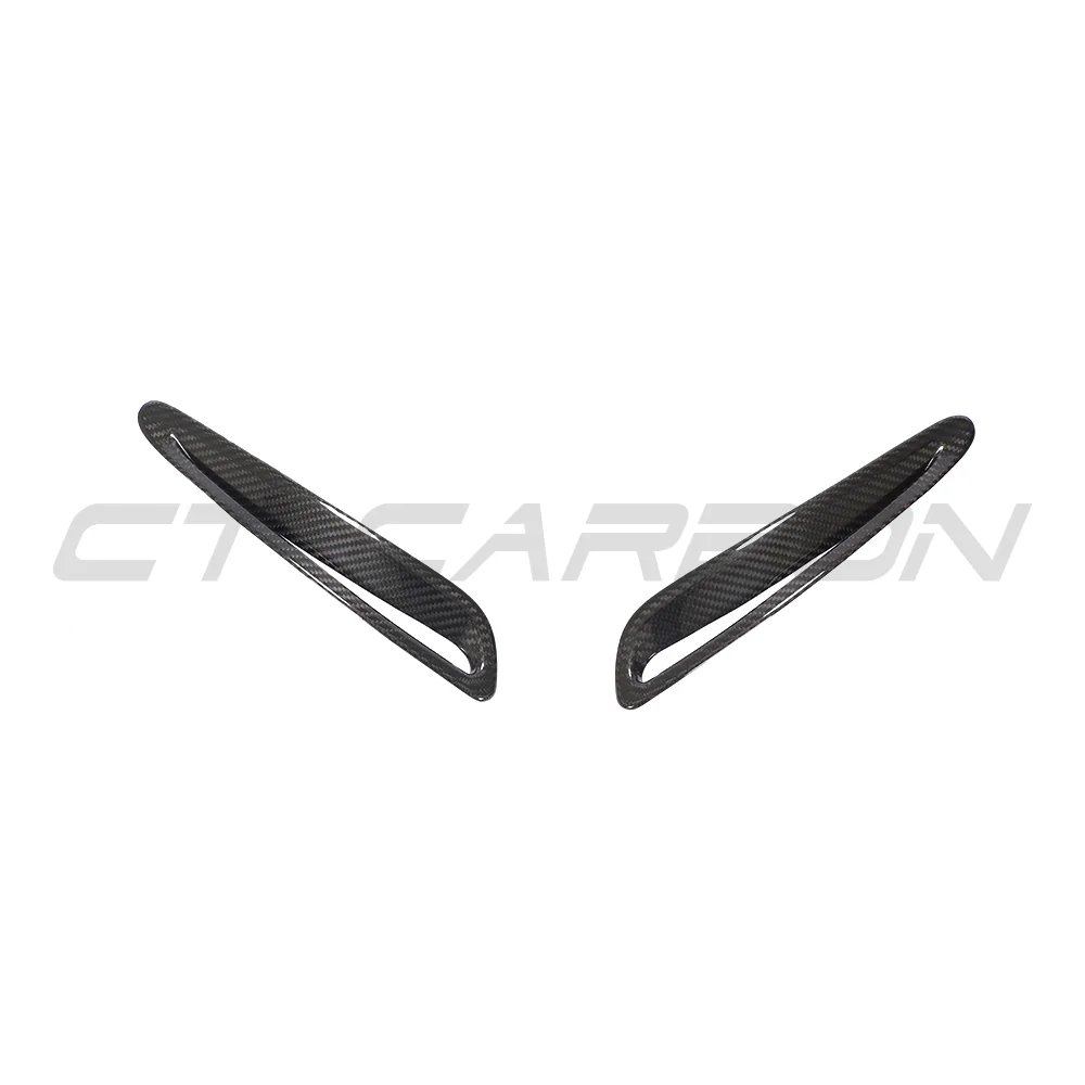 TOYOTA SUPRA 2019+ A90 CARBON FIBRE HOOD/BONNET TRIM - Image 9