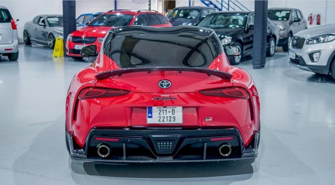 TOYOTA SUPRA 2019+ A90 CARBON FIBRE SPOILER - V1 - Image 2