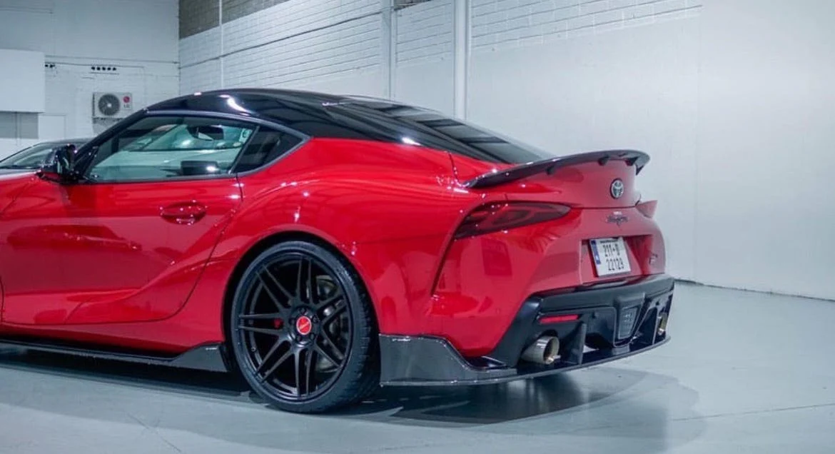 TOYOTA SUPRA 2019+ A90 CARBON FIBRE SPOILER - V1 - Image 3