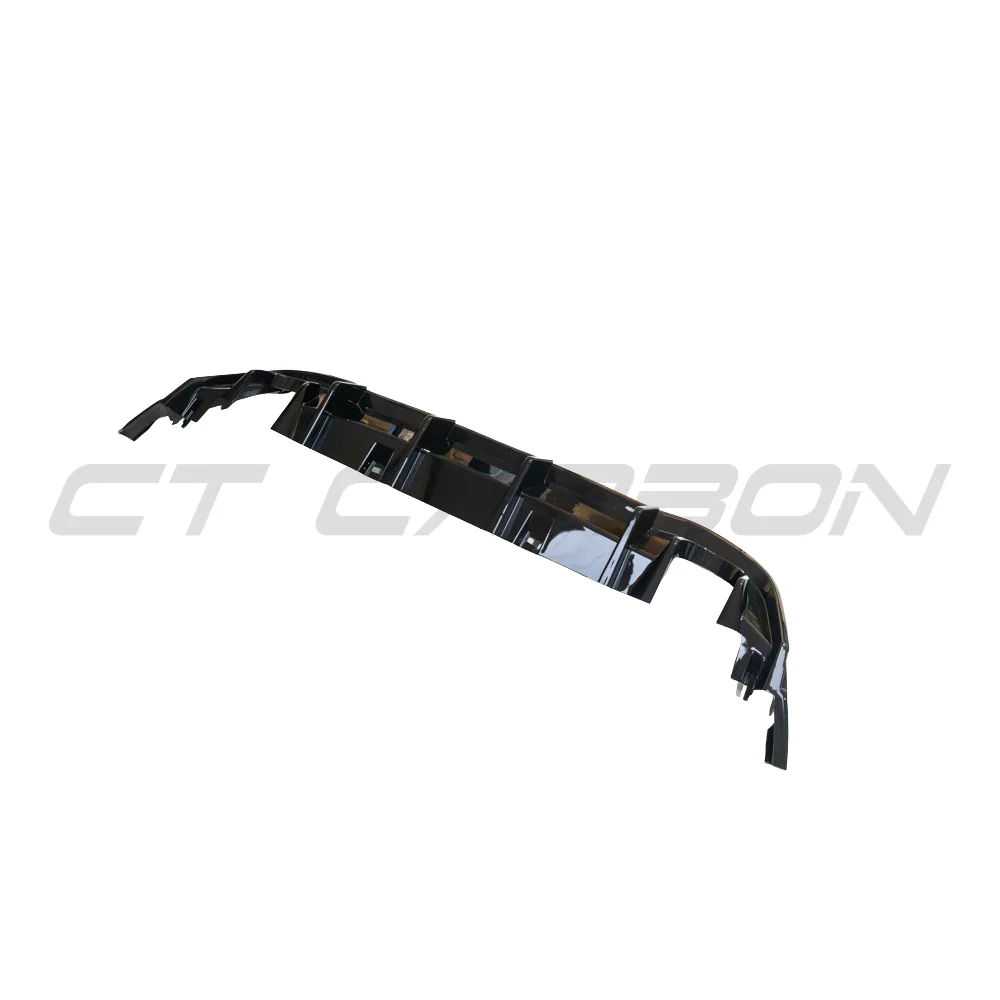 VOLKSWAGEN GOLF MK8 GTI 2020+ GLOSS BLACK DIFFUSER - Image 2