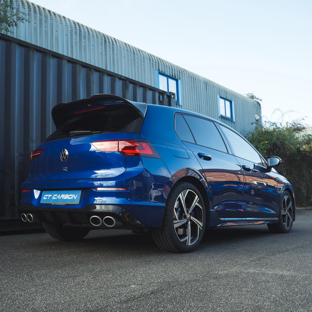 VW GOLF MK8/MK8.5 R CARBON FIBRE SPOILER - CT DESIGN - Image 2